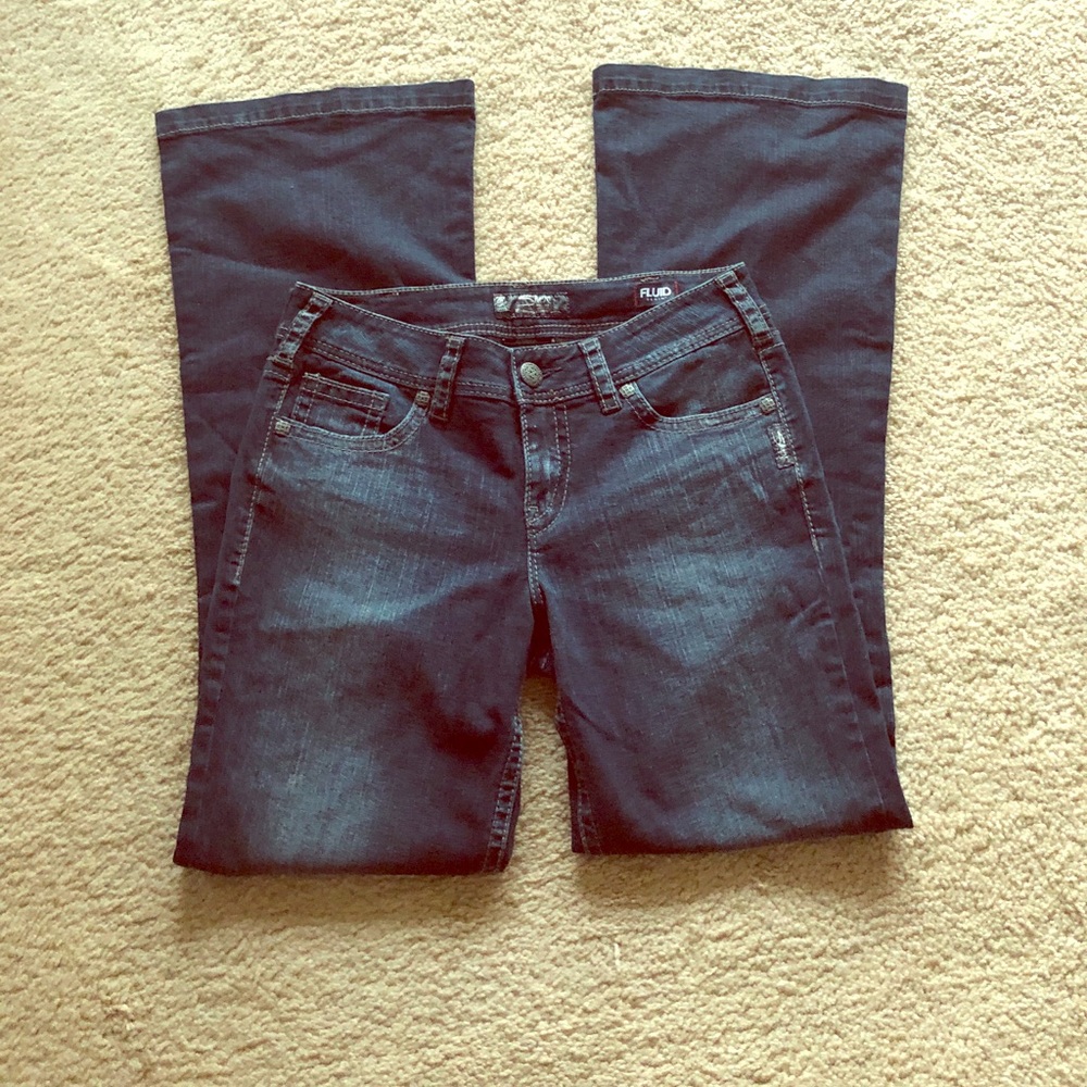 NWOT Silver Jeans Flare Leg, Dark Wash!